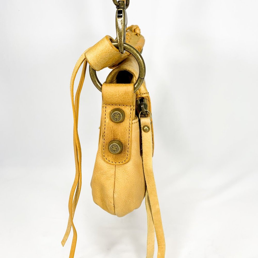 LUCKY BRAND Yellow Flap Crossbody Bag - Picture 5 of 11